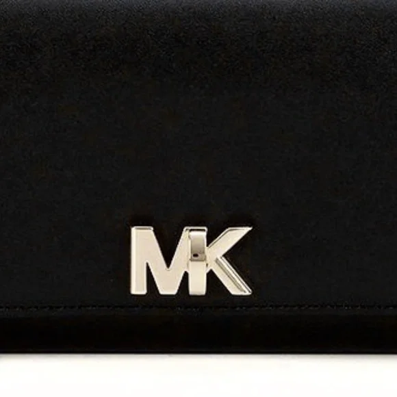 NEW MICHAEL KORS Large Black Leather Wallet - Picture 8 of 10
